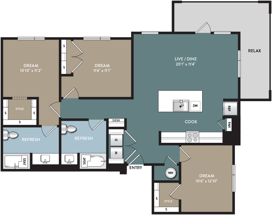 c1a floorplan