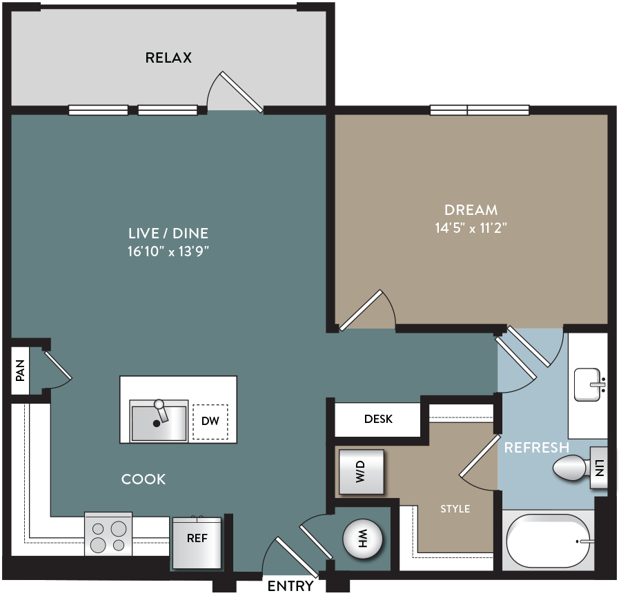 delilah floorplan